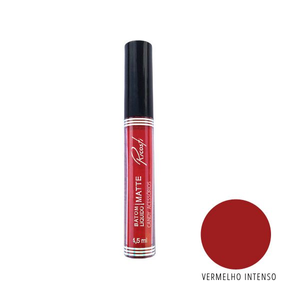 Batom Matte Vermelho Intenso