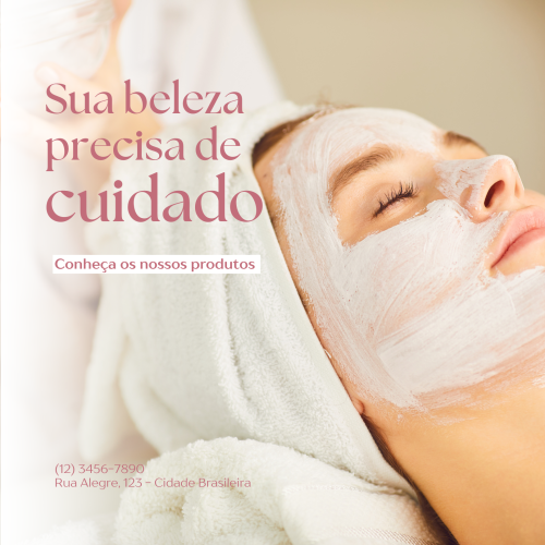 Post Instagram estética e beleza minimalista marrom Post Instagram estética e beleza minimalista marrom